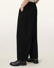 Becco Tapered Leg Pleated Pants
