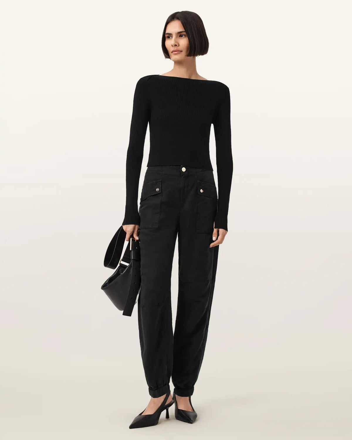 Val Cargo Linen Blend Pants