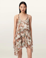 Cavarly Relaxed Fit Sleeveless Mini Dress