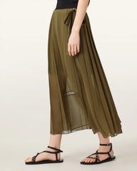 Clover Wrap Maxi Skirt