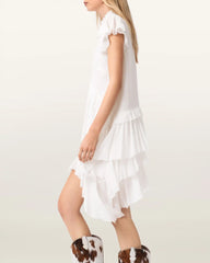Cavarly Cotton Mini Dress