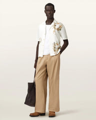 Fleur Oversized Short Sleeve Shirt