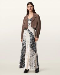 Ophelia Cropped Suede Jacket