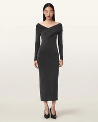 Delta Curpo Blend Bodycon Midi Dress