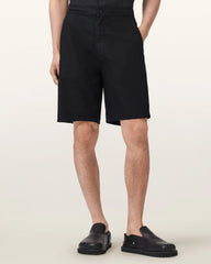Corbett Relaxed Fit Linen Blend Shorts