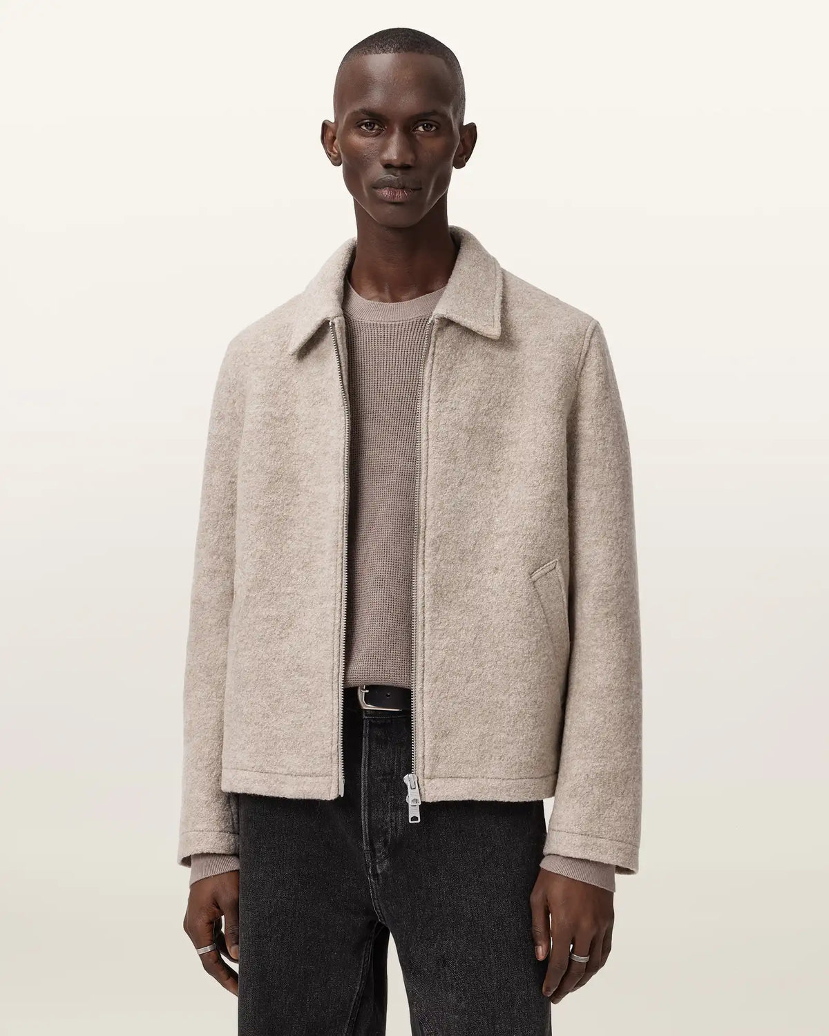 Celeste Cropped Wool Jacket