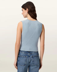 Cruz Ribbed Knitted Waistcoat