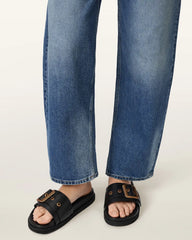 Ellie Western Leather Sandals