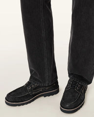 Skiff Leather Boat Shoe