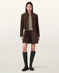 Jax Asymmetric Mini Skirt