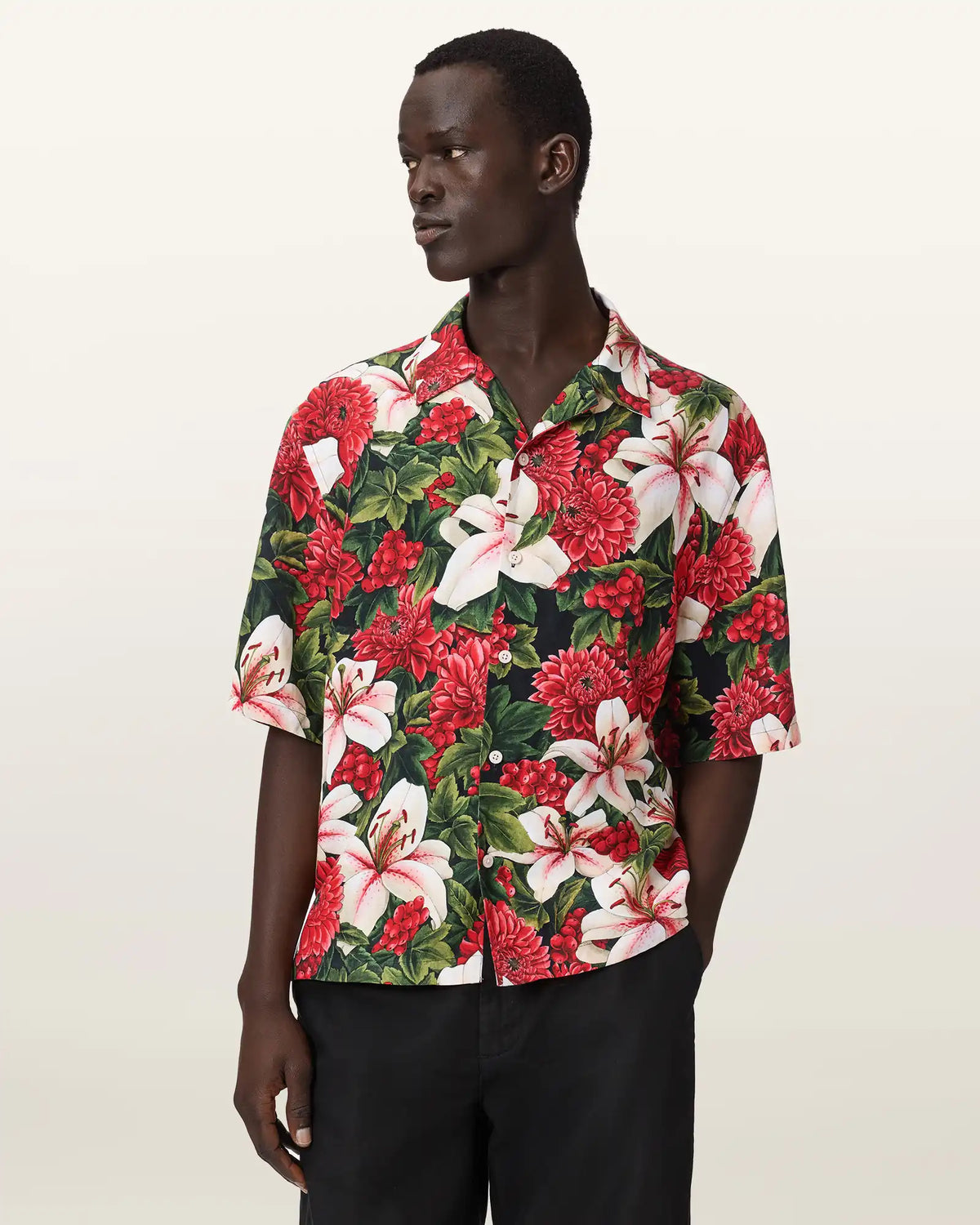 Hokkaido Short Sleeve Linen Blend Shirt