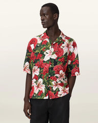 Hokkaido Short Sleeve Linen Blend Shirt