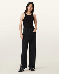 Frankie Double Zip Jeans