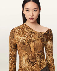 Arlie Long Sleeve Off-The-Shoulder Top