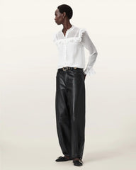 Ciara Sheer Lace Shirt