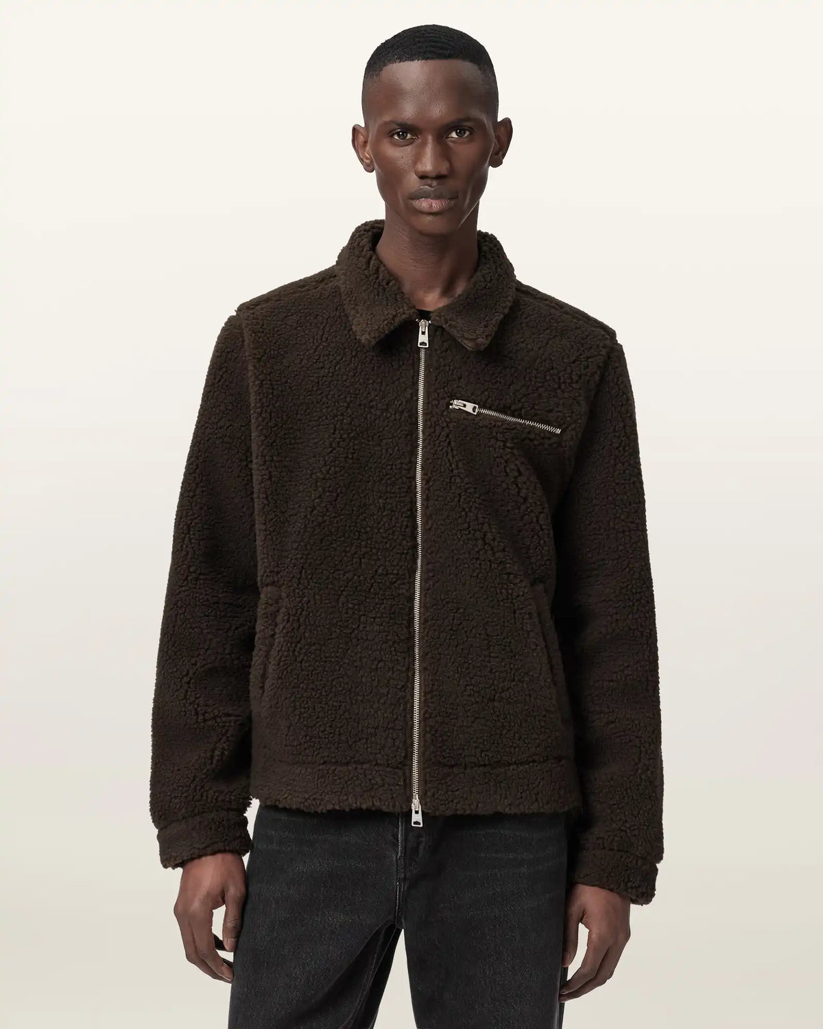 Otis Sleeveless Sherpa Jacket