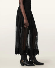 Trixie Lace Midi Skirt