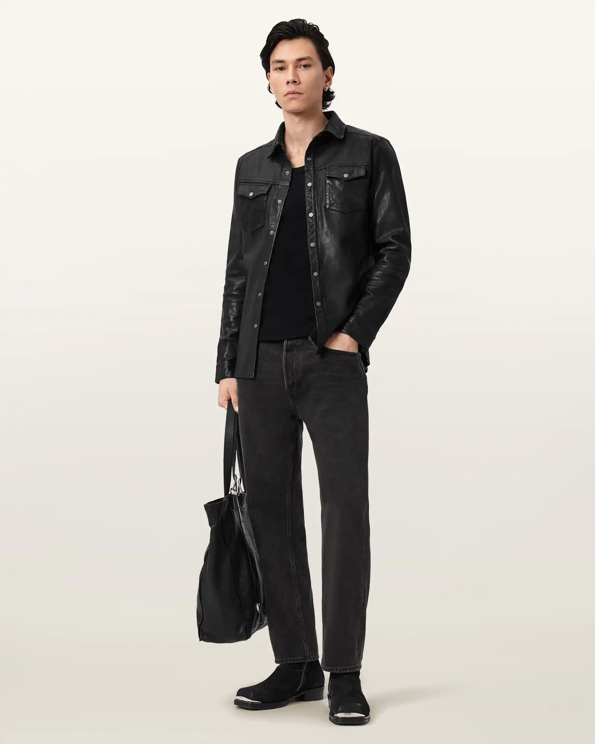 Irwin Leather Shirt