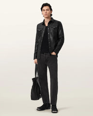 Irwin Leather Shirt