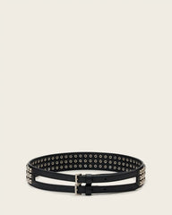 Drea Leather Studded Belt