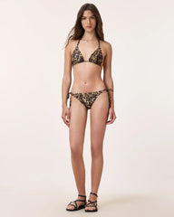 Saph Leopard Print Bikini Bottoms