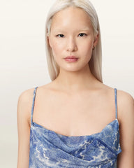 Ulla Bodycon Patterned Midi Dress