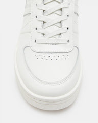 Vix Low Top Round Toe Leather Sneakers