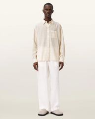 Toya Oversized Long Sleeve Cotton Shirt