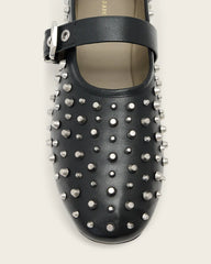 Sabine Leather Stud Shoes