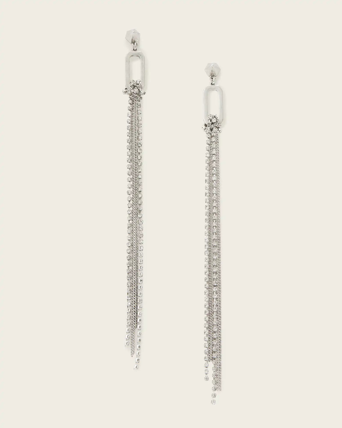 April Chain Fringe Earrings