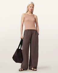 Rina Crew Neck Sleeveless Tank Top