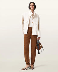 Val Cargo Linen Blend Pants