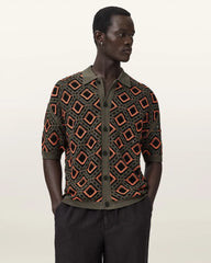 Morena Short Sleeve Collared Cardigan