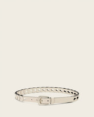 Sage Cut Out Leather Belt