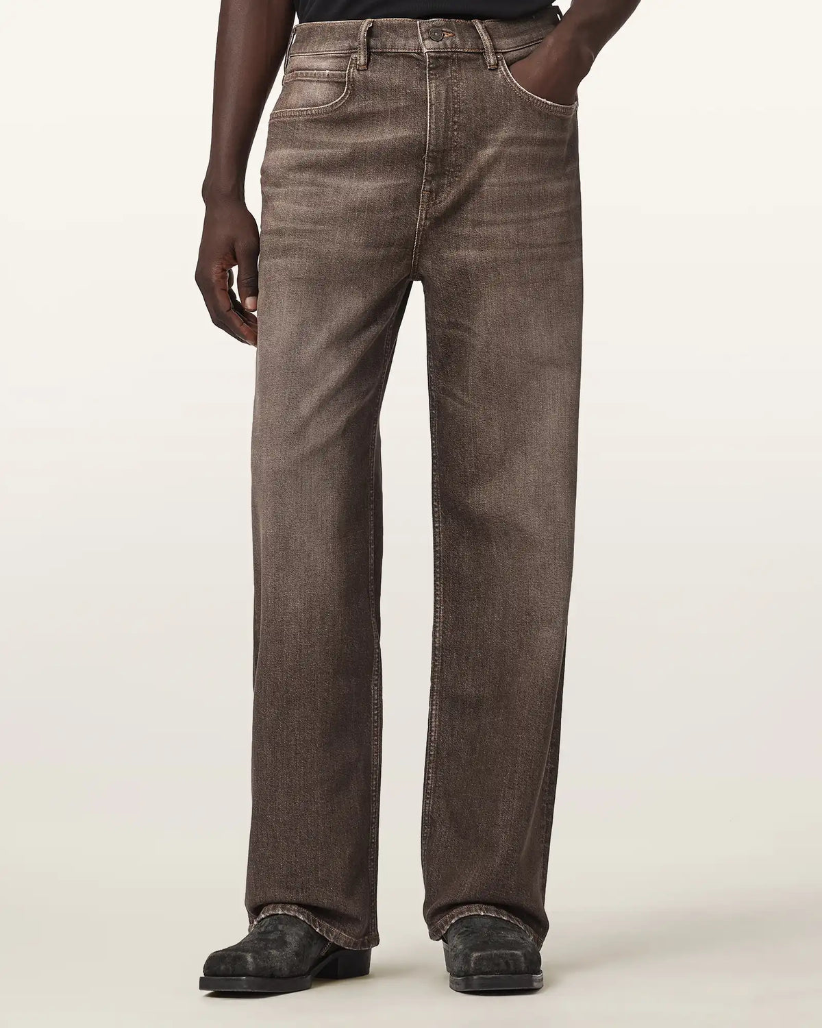 Lenny Loose Fit Wide Leg Denim Jeans