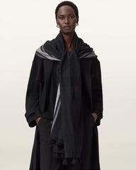 Caty Wraparound Wool Blend Pareo