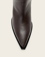 Reina Leather Zip Boots