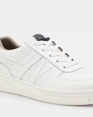 Vix Low Top Round Toe Leather Sneakers