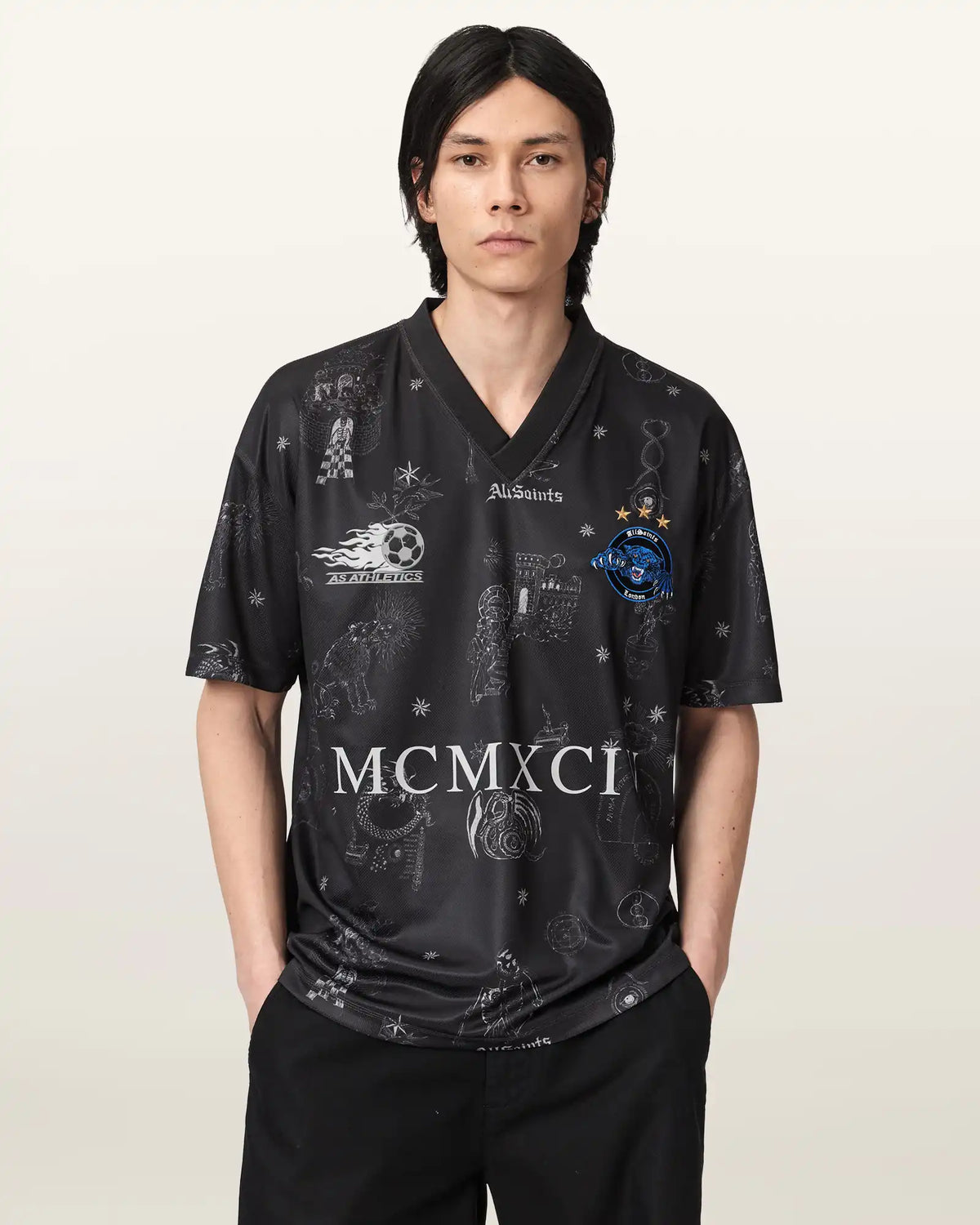 Terra Oversized Short Sleeve Soccer Shirt