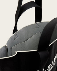 Izzy Large Logo Knitted Tote Bag