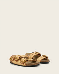 Staffa Raffia Buckle Sandals