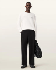 Emblem Oversized Long Sleeve T-Shirt