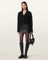 Rummy Leather Mini Skirt