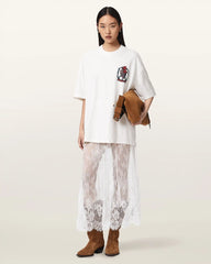 Arran Lace Ankle Length Skirt