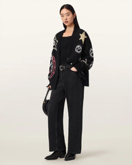 Hester Jacquard Cardigan