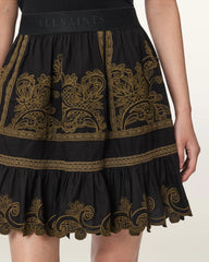 Katya Embroidered Mini Skirt