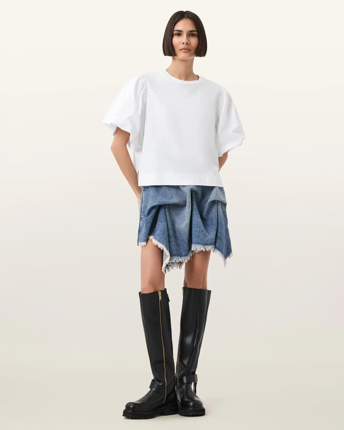 Crissy Denim Mini Skirt