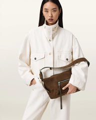 Vega Suede Shoulder Bag