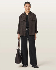 Lenny Loose Fit Wide Leg Corduroy Jeans