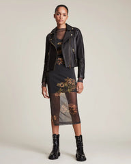 Dalby Leather Biker Jacket